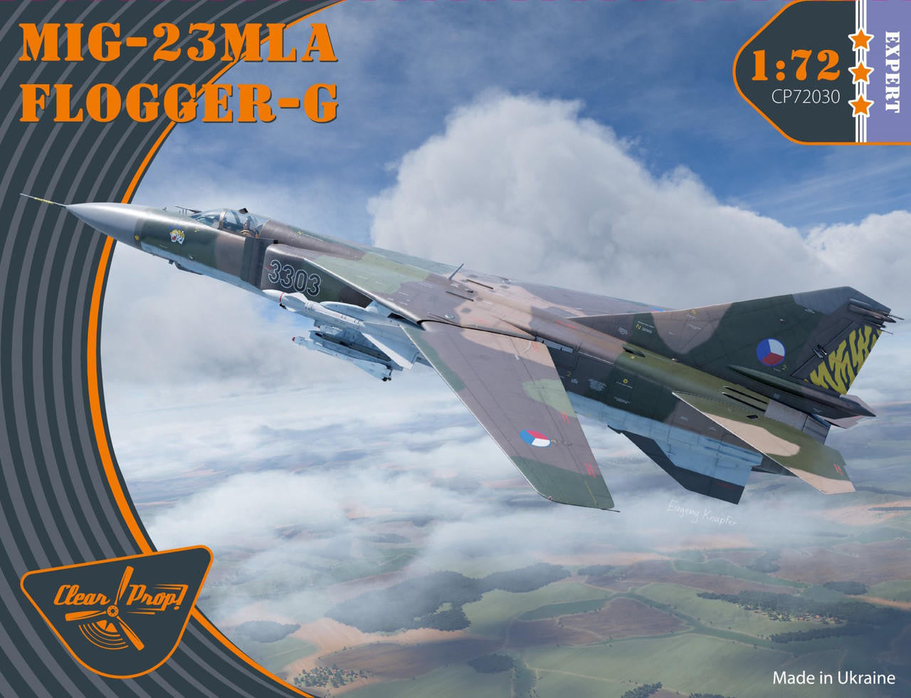 Clear Prop Models 1/72 MiG-23 MLA Flogger-G Expert Kit 72030